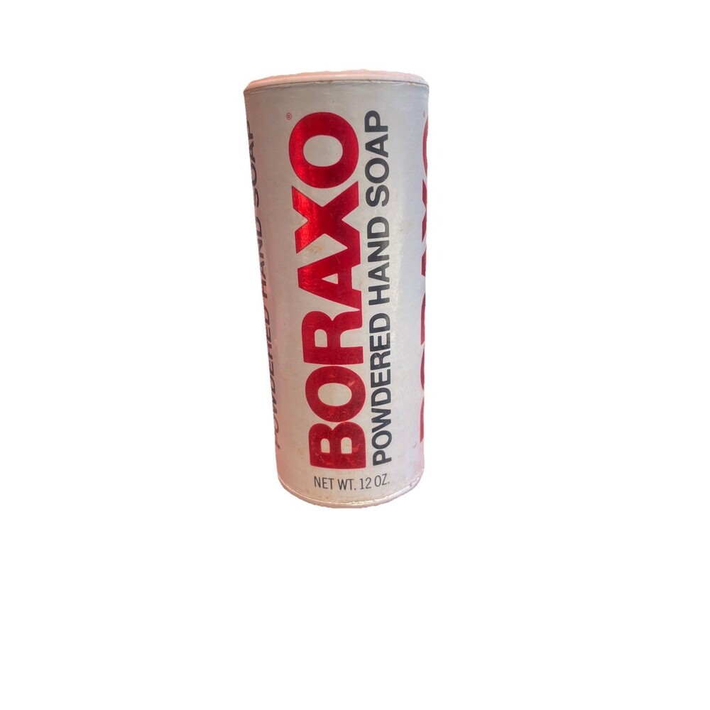 Boraxo Vintage Powdered Hand Soap 12oz | Open Cardboard Container